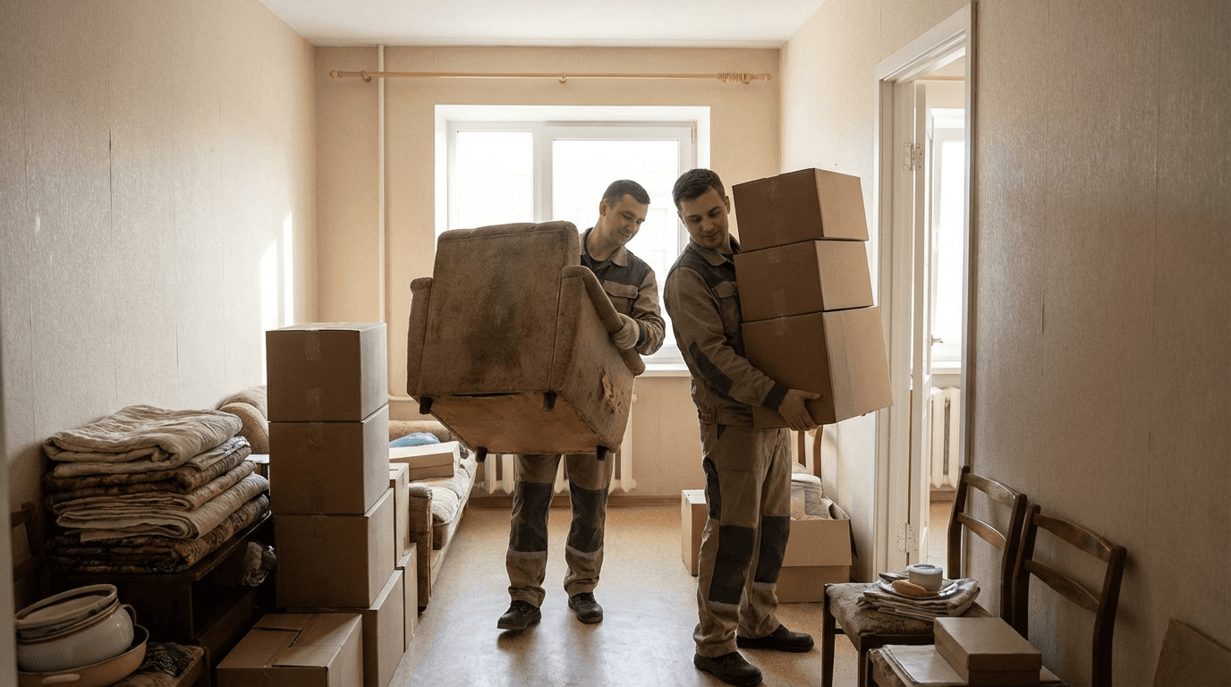 Dødsbo oprydning og tømning i Stenløse